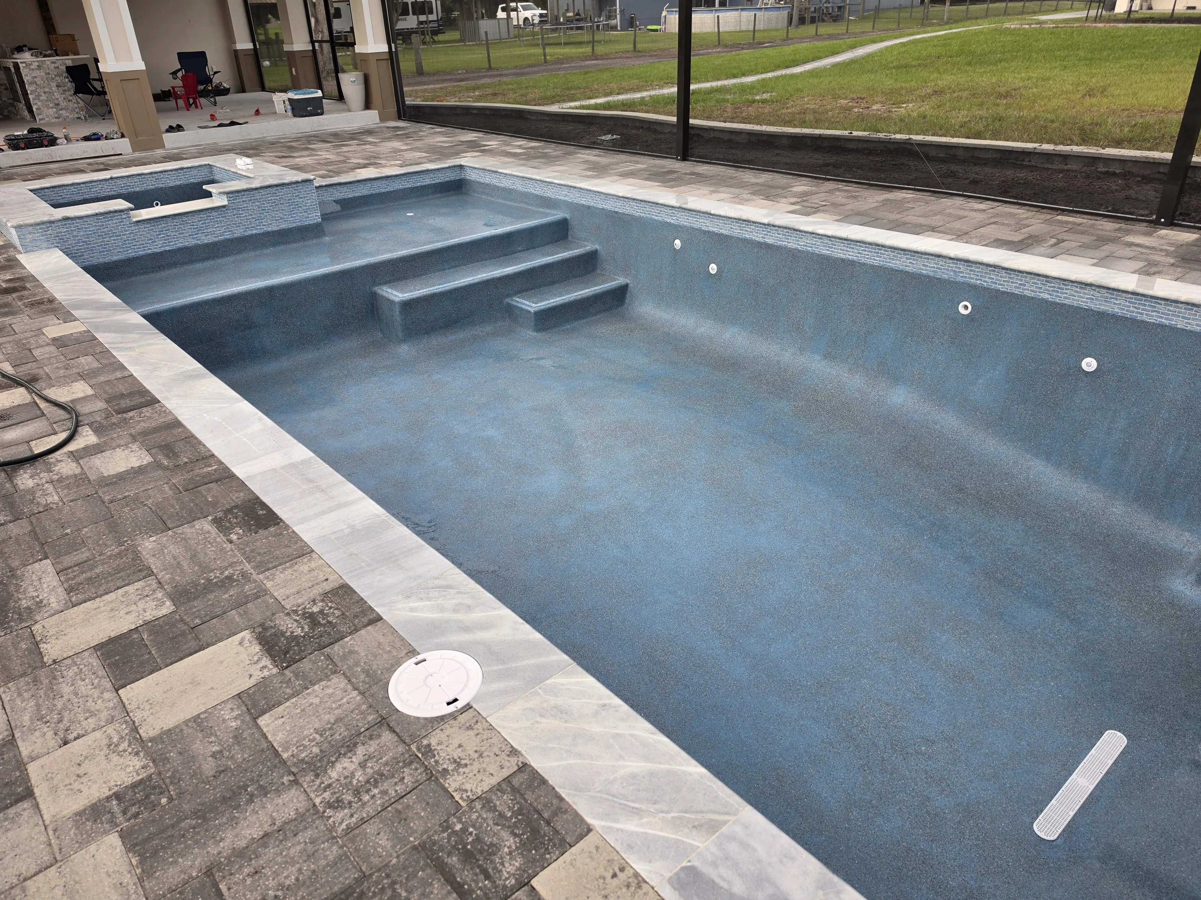 Completed pool project