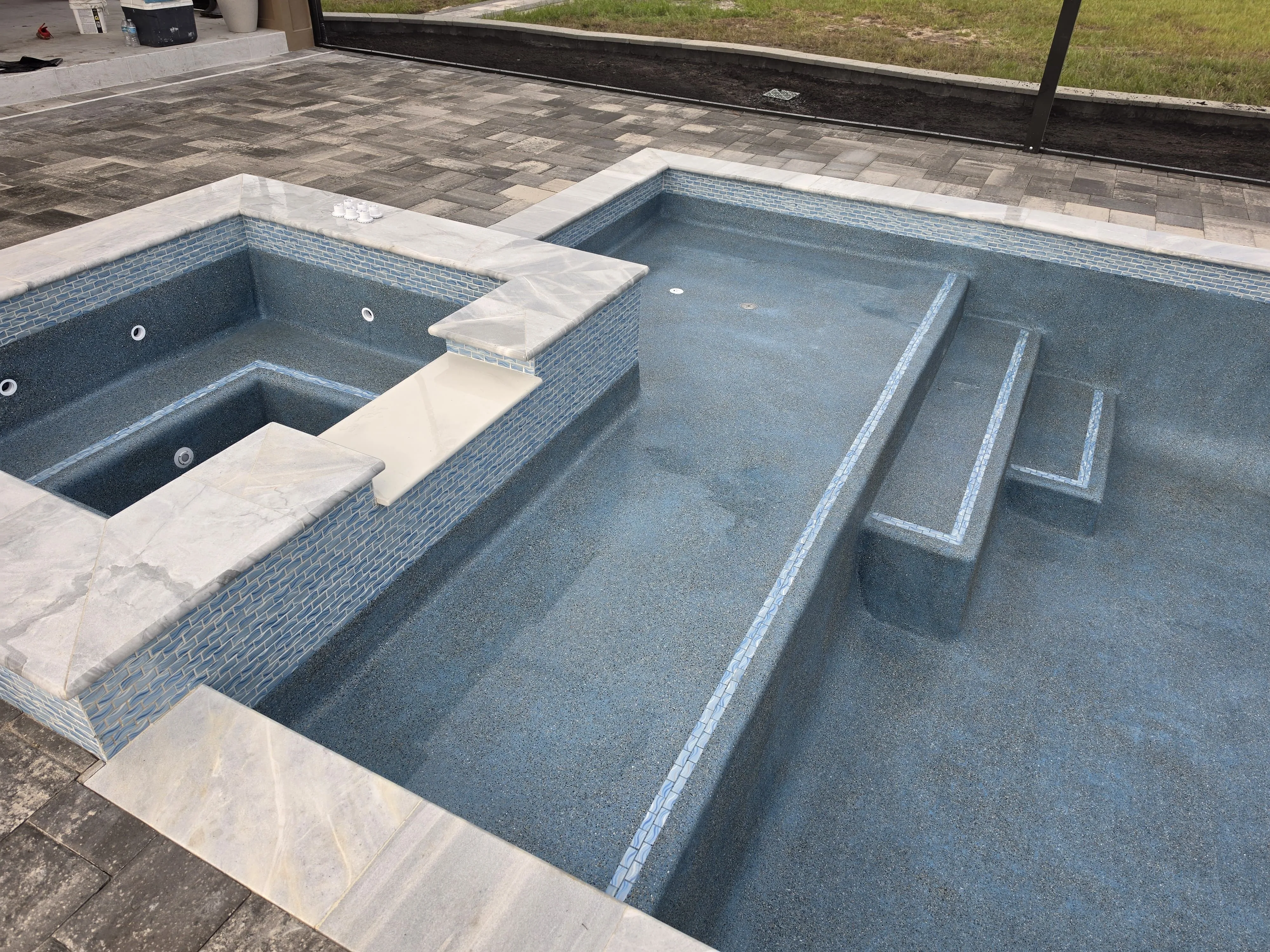Completed pool project