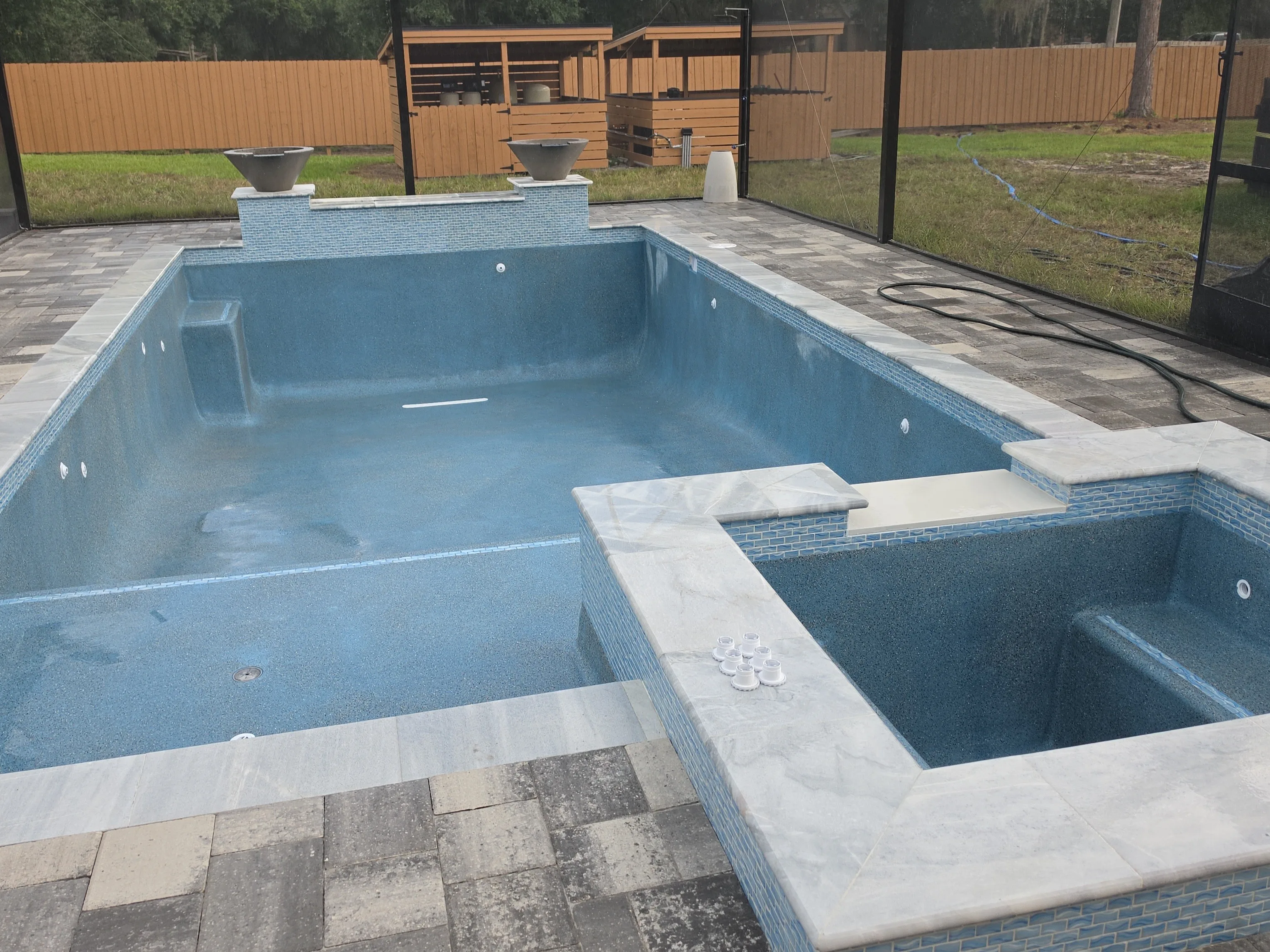 Completed pool project