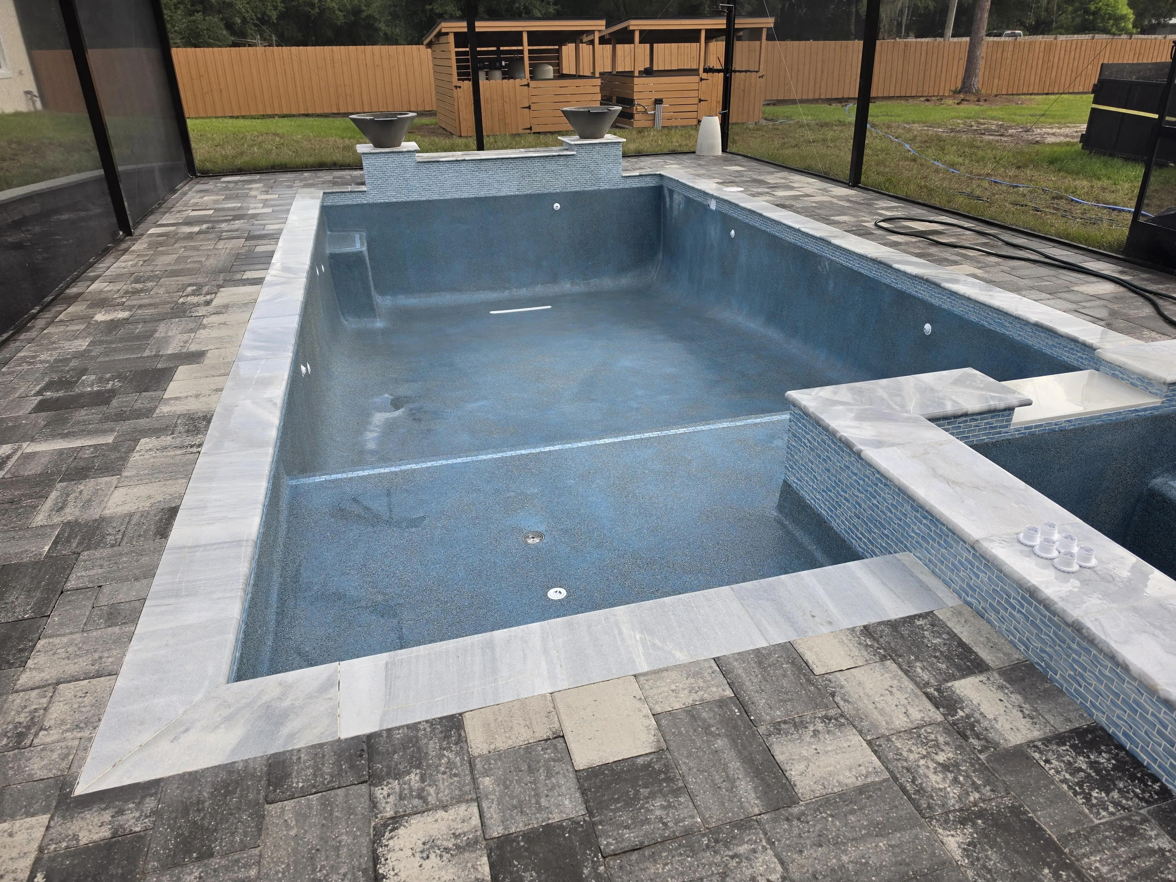 Completed pool project